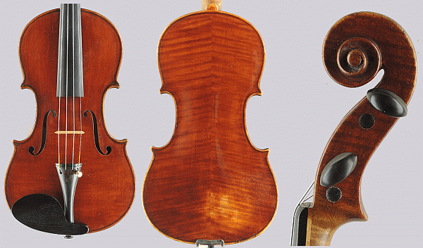 Violine Rodolfo Fredi, Rom 1905